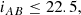 $$ \begin{aligned}&i_{AB} \le 22.5, \end{aligned} $$