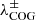 $ \lambda_{\mathrm{COG}}^{\pm} $