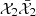 $ \mathcal{X}_2 \bar{\mathcal{X}}_2 $