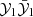 $ \mathcal{Y}_1 \bar{\mathcal{Y}}_1 $