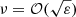 $ \nu=\mathcal{O}(\sqrt{\varepsilon}) $