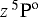 ${z}\,^{5}\textrm{P}^{\textrm{o}}_{\textrm{}}$