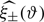 $ \widehat{\xi_{\pm}}(\vartheta) $