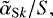 $\tilde\alpha_{\mathrm{S}k}/S,$