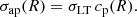 $$ \begin{aligned} \sigma _{\rm ap}(R)=\sigma _{\rm LT}\,c_{\rm p}(R). \end{aligned} $$