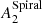 $ A_{2}^{\mathrm{Spiral}} $