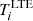 $ T^{\rm LTE}_i $