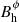 $ B^{\phi}_{\mathrm{h}} $