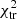 $ \chi^{2}_{\text{tr}} $