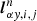 $ {\boldsymbol{l}}^{n}_{\alpha{\it y},i,j} $