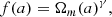 $$ \begin{aligned} f(a)=\Omega _m(a)^\gamma , \end{aligned} $$