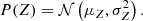 $$ \begin{aligned} P(Z) = \mathcal{N}\left(\mu _Z, \sigma _{Z}^2 \right). \end{aligned} $$