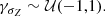 $$ \begin{aligned} \gamma _{\sigma _Z} \sim \mathcal{U}(-1,1). \end{aligned} $$