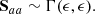 $$ \begin{aligned} \mathbf S _{aa} \sim \Gamma (\epsilon ,\epsilon ). \end{aligned} $$