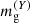 $ m_{\mathrm{g}}^{(Y)} $