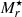 $ M^{\star}_{r} $