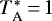 $T_{\textrm{A}}^{*} \,{=}\, 1$