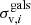 $ \sigma^{\mathrm{gals}}_{\mathrm{v},i} $