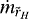 $\dot{m}_{\tilde{r}_H}$