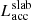 $ L_{\mathrm{acc}}^{\mathrm{slab}} $