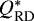 $Q_{\text{RD}}^{*}$