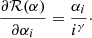 $$ \begin{aligned} \frac{\partial \mathcal{R} ({\alpha })}{\partial \alpha _i} = \frac{ \alpha _i}{i^{\gamma }}\cdot \end{aligned} $$