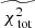 $ \widetilde{\chi^{2}_{\text{ tot}}} $