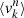 $ \langle v^{n}_{k} \rangle $