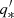 $ q^\prime_{\ast} $
