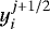 $y_i^{j&#x002B;1/2}$