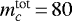 $m_c^{\textrm{tot}}\,{=}\,80$