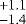 $^{&#x002B;1.1}_{-1.4}$