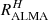 $ R^H_{\rm ALMA} $