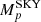 $ M^{\rm SKY}_p $
