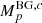 $ M^{{\rm BG},c}_p $