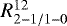 $R^{12}_{2-1/1-0}$
