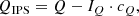 $$ \begin{aligned}&Q_{\mathrm{IPS} } = Q - I_Q \cdot c_Q , \end{aligned} $$