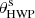 $ \theta_\mathrm{HWP}^{\rm s} $