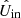 $ \hat{U}_{\mathrm{in}} $