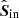 $ \hat{\boldsymbol{S}}_{\mathrm{in}} $