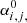 $ \alpha^{0}_{i,j,} $