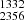 $ ^{1332}_{2356} $