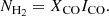 $$ \begin{aligned} N_{\rm H_2} = X_{\rm CO} I_{\rm CO} . \end{aligned} $$