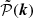 $ \tilde{\mathcal{P}}({\boldsymbol{k}}) $