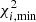 $ \chi^2_{i, {\rm min}} $