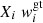 $ X_i\ w_{i}^{\mathrm{gt}} $