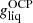 $ g_{\mathrm{liq}}^{\mathrm{OCP}} $