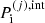 $ P_{\mathrm{i}}^{(j),\rm int} $