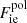 $ F_{\mathrm{ie}}^{\mathrm{pol}} $