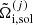 $ \tilde \Omega_{\mathrm{i,sol}}^{(j)} $